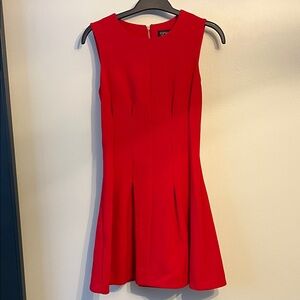 Topshop Vibrant Red Mini Dress